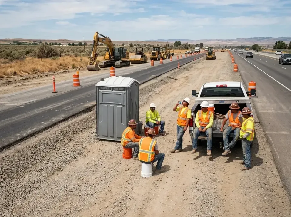 highway-road-construction-crew-007 — frequently asked questions, Porta Potty and Restroom Rentals in Morgantown, KY